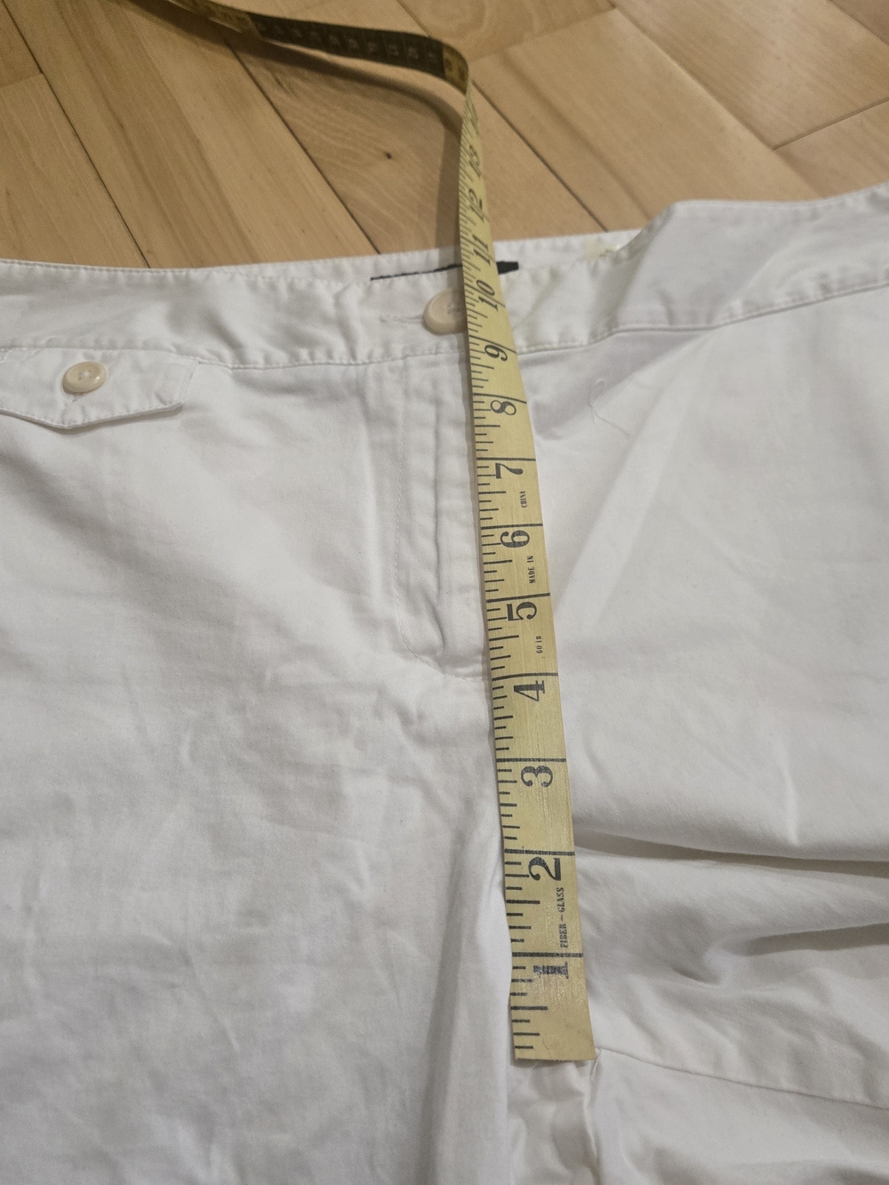 Talbots White Bermuda Shorts - Picture 5 of 8